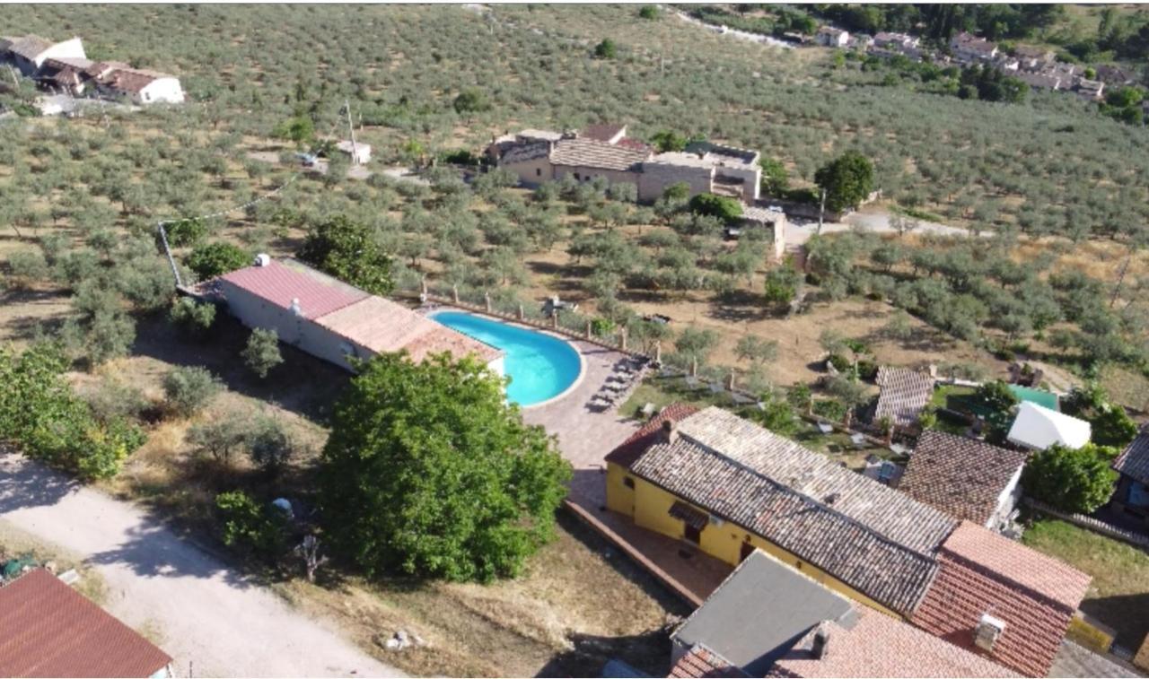 Country House Le Vedute Trevi Buitenkant foto