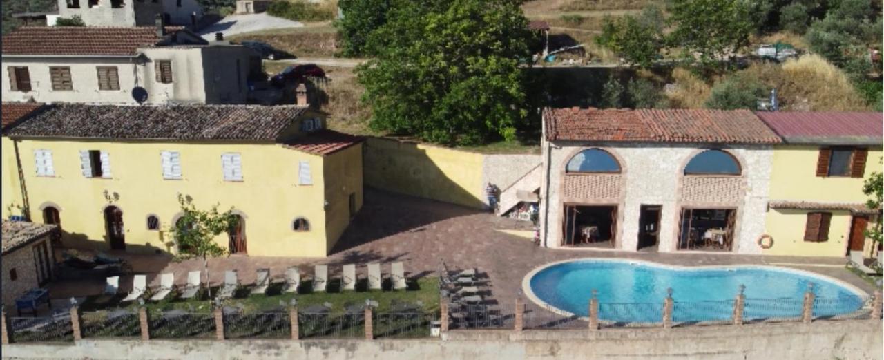 Country House Le Vedute Trevi Buitenkant foto