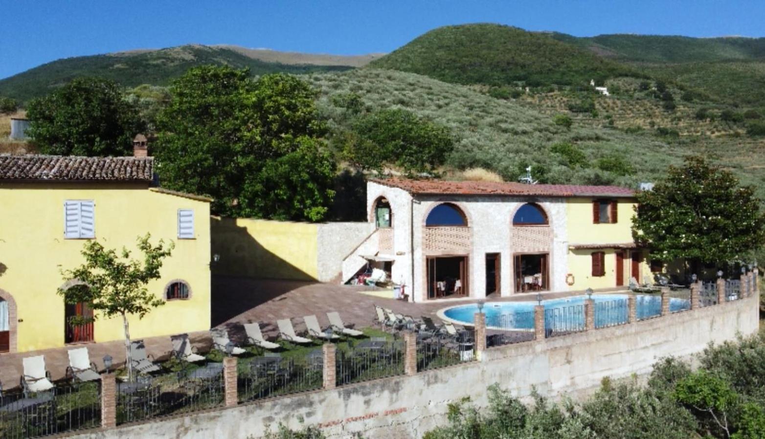 Country House Le Vedute Trevi Buitenkant foto